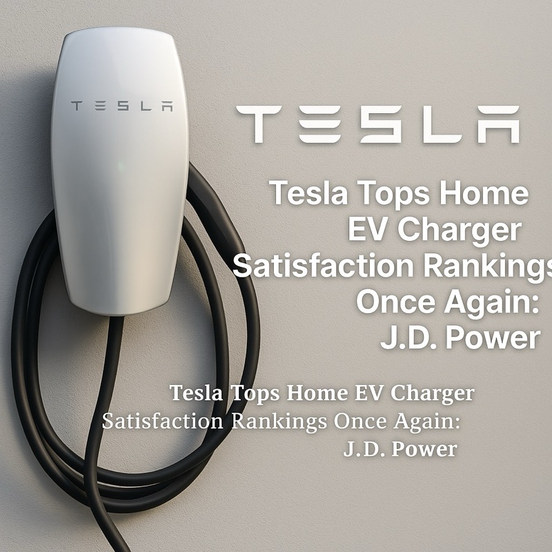 Tesla’s Home Charger Continues to Dominate for Fifth Consecutive Year