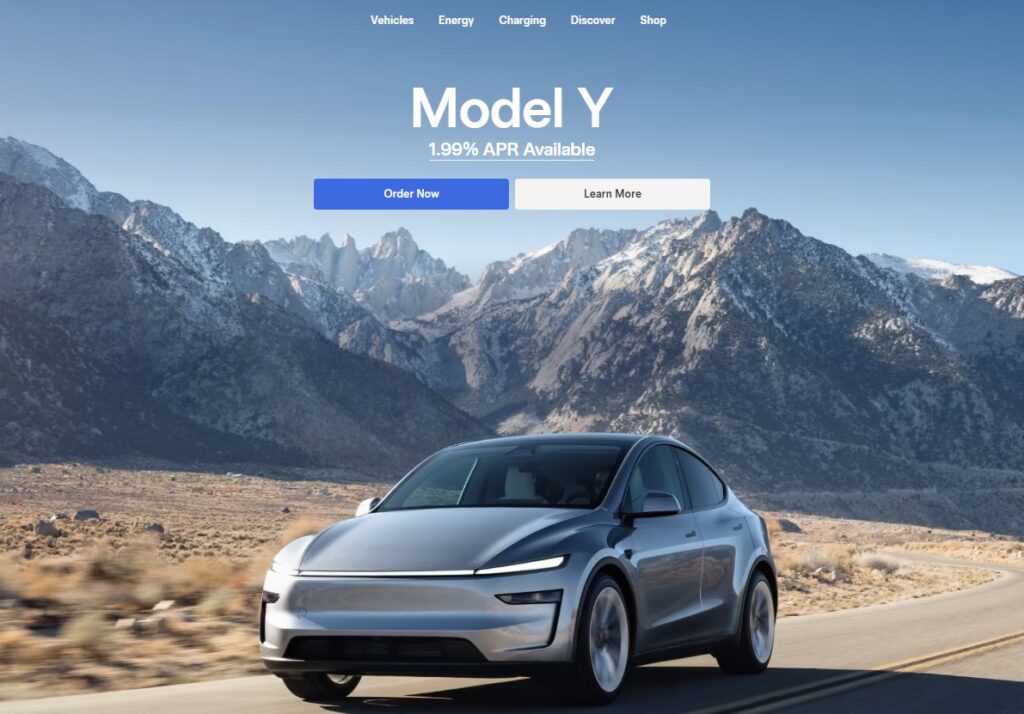 Tesla introduces low APR financing option for new Model Y Long Range AWD in the US
