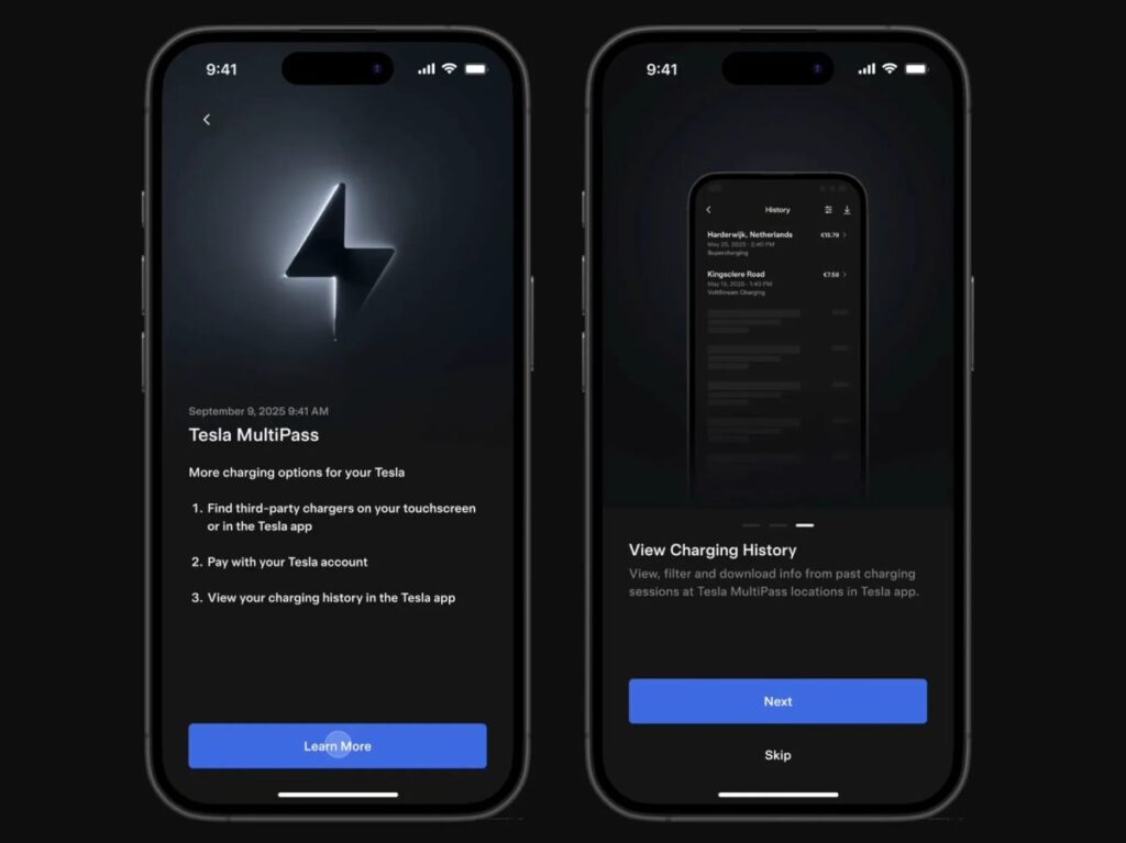 Tesla Introduces MultiPass Charging System for Electric Vehicles