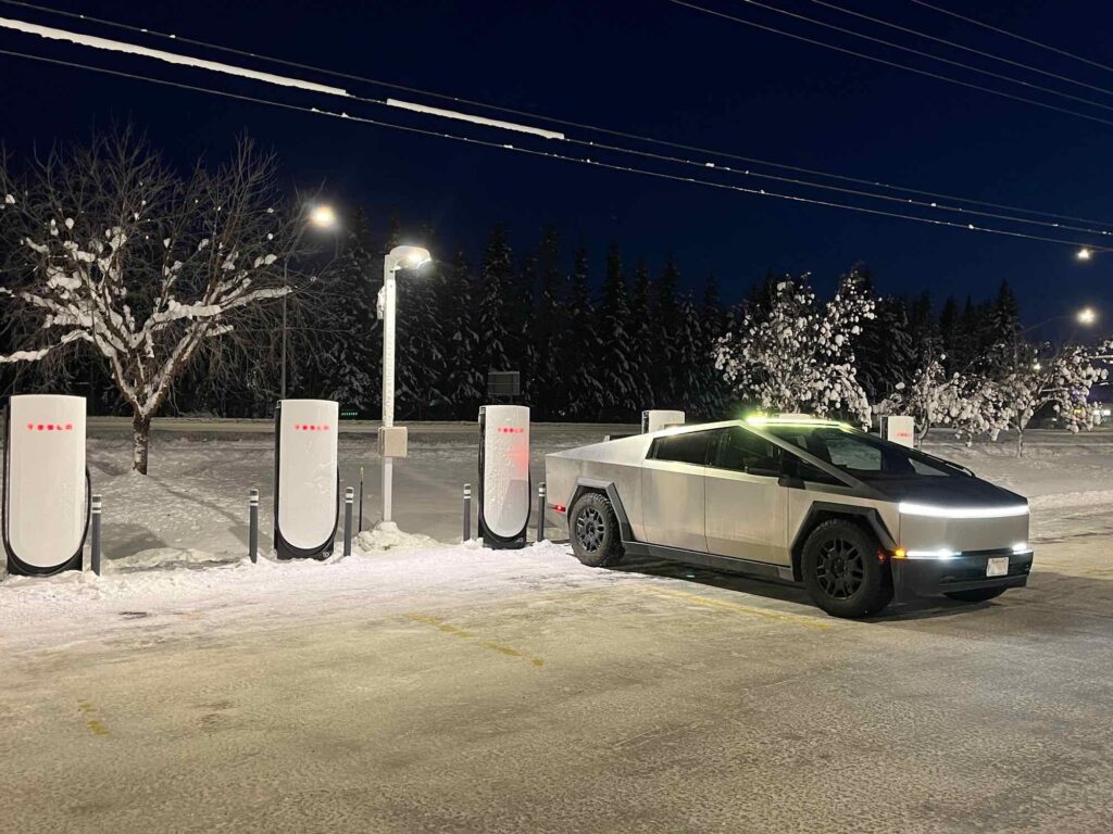 Tesla Launches New Supercharger Station in Fairbanks, the Northernmost in North America