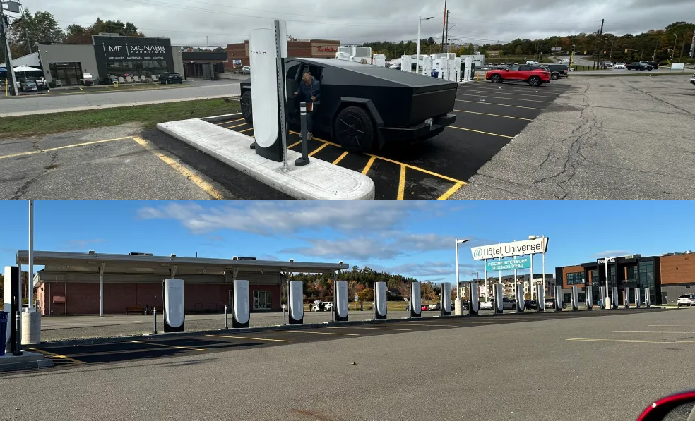 Tesla Expands Charging Network in Quebec and Ontario with New Supercharger Locations in Rivière-du-Loup and Parry Sound