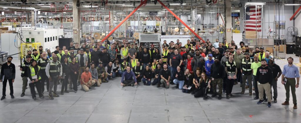 Tesla Phases Out V3 Supercharger Cabinet as Gigafactory New York Boosts V4 Production