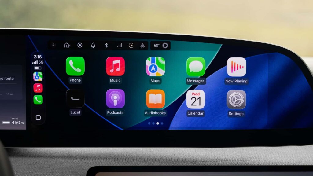 Lucid Gravity Now Offers Apple CarPlay and Android Auto Integration
