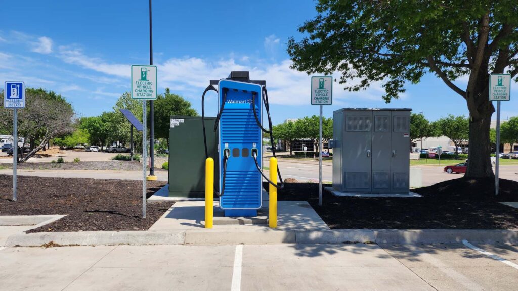 Walmart’s DC Fast Charging Network Boasts Hundreds of Charging Ports