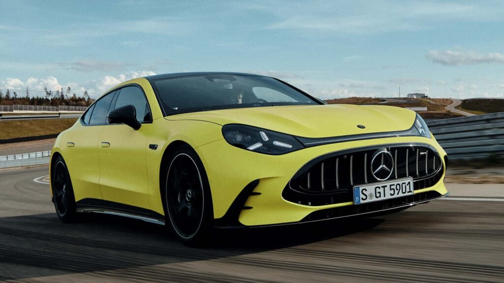 New 2027 Mercedes-AMG GT EV Unveiled: Boasts 1,153 Horsepower and Rapid 600 kW Charging