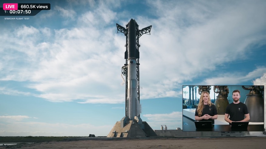 SpaceX Resolves Issue and Starship V3 Set for Another Launch Attempt Today.