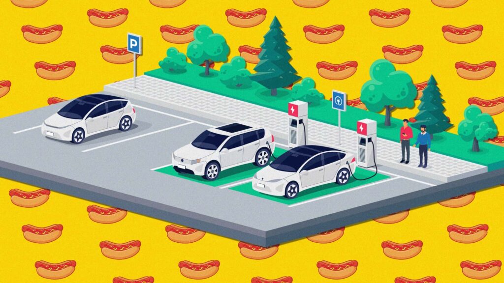 New Title: Electric Vehicle Drivers Are Now Battling ‘Hot Dog Anxiety’