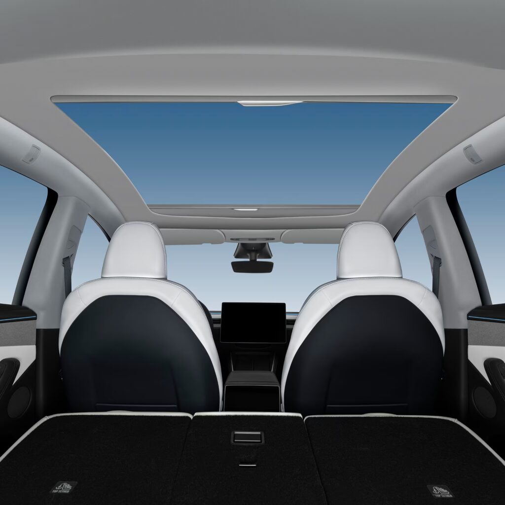 Tesla introduces exclusive retractable sunshade for Model Y in China and Juniper markets