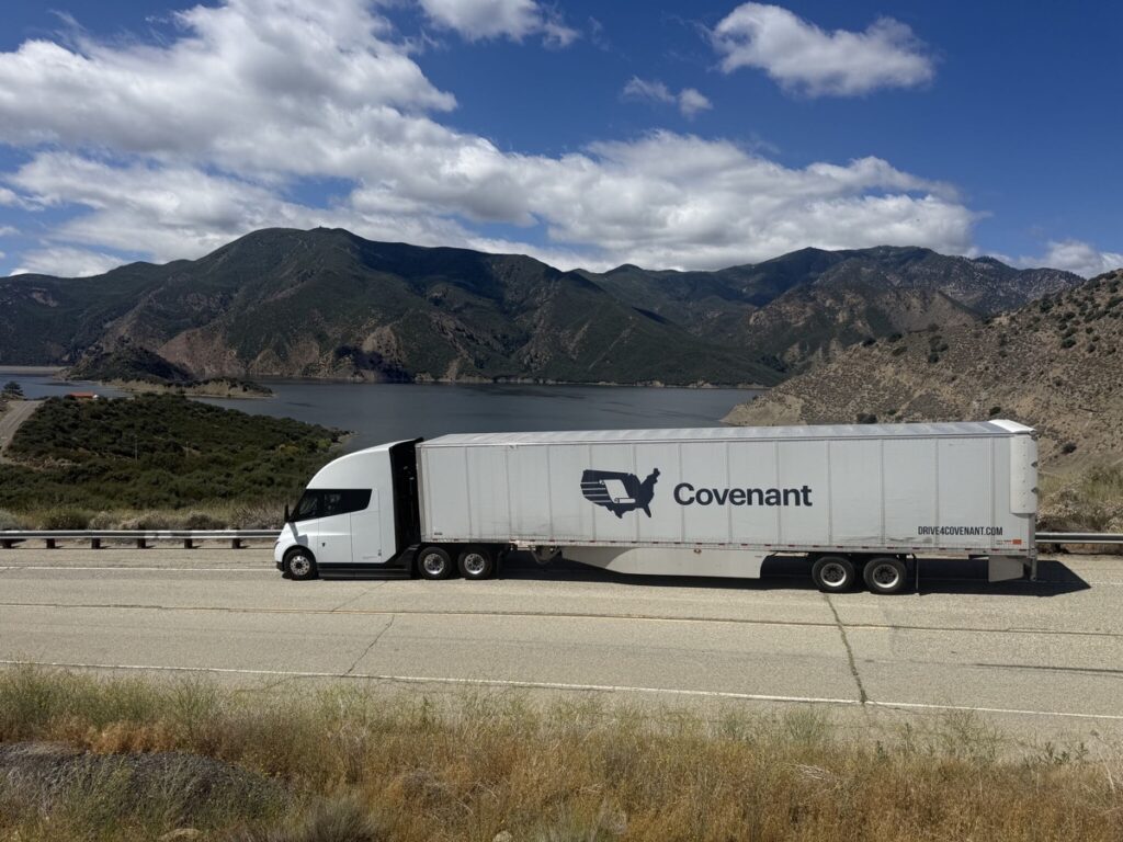 Tesla Semi Conquers California’s Challenging Grapevine Mountain Pass